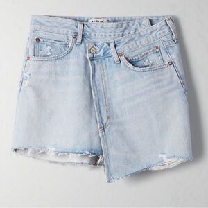 AGOLDE Criss Cross Skirt